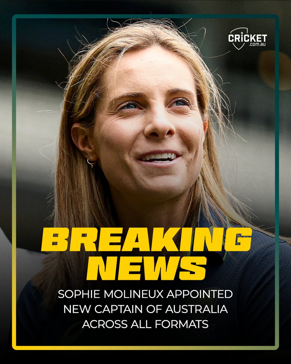 cricket.com.au 공식 X 게시 이미지