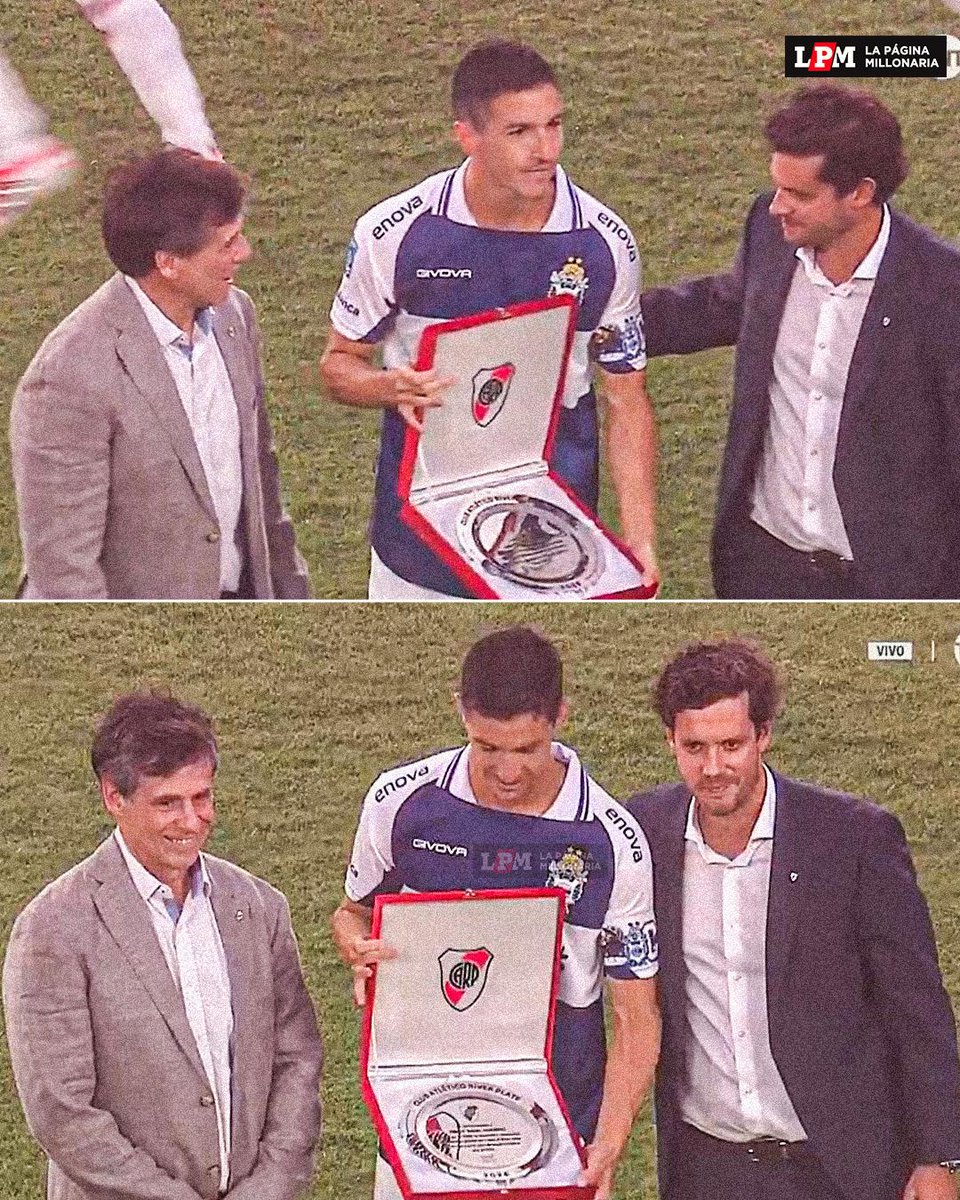 RiverLPM's tweet image. El reconocimiento y ovación del Monumental para Nacho Fernández.

Gracias por tanto ❤️‍🩹👏