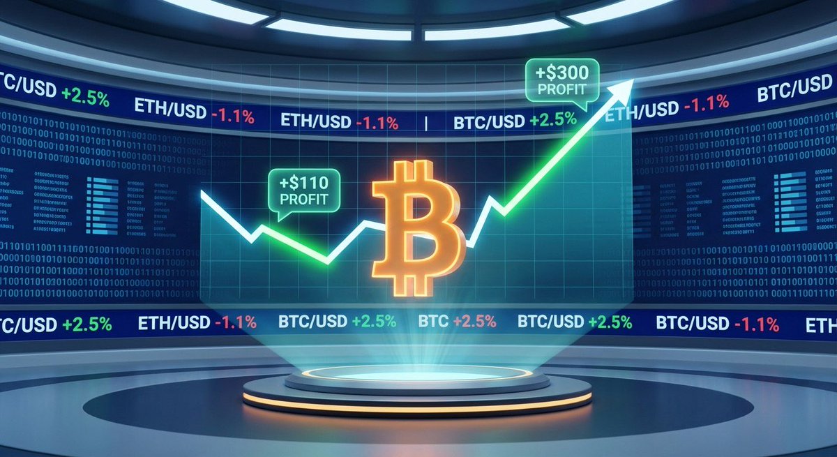 CryptoZ22859's tweet image. X (Twitter)

-----

BAGGED $300+ PROFIT

Caught the move down yesterday. Secured $110+.

Flipped and caught the move up today. Secured $300+.

Play the chart, not your feelings. More scalps to take on $BTC before the week ends. We bid.

#BTC #bitcoin