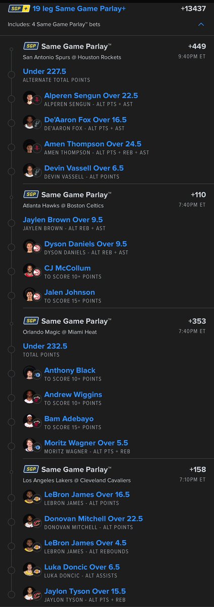 BIG BOARD BETS tweet media