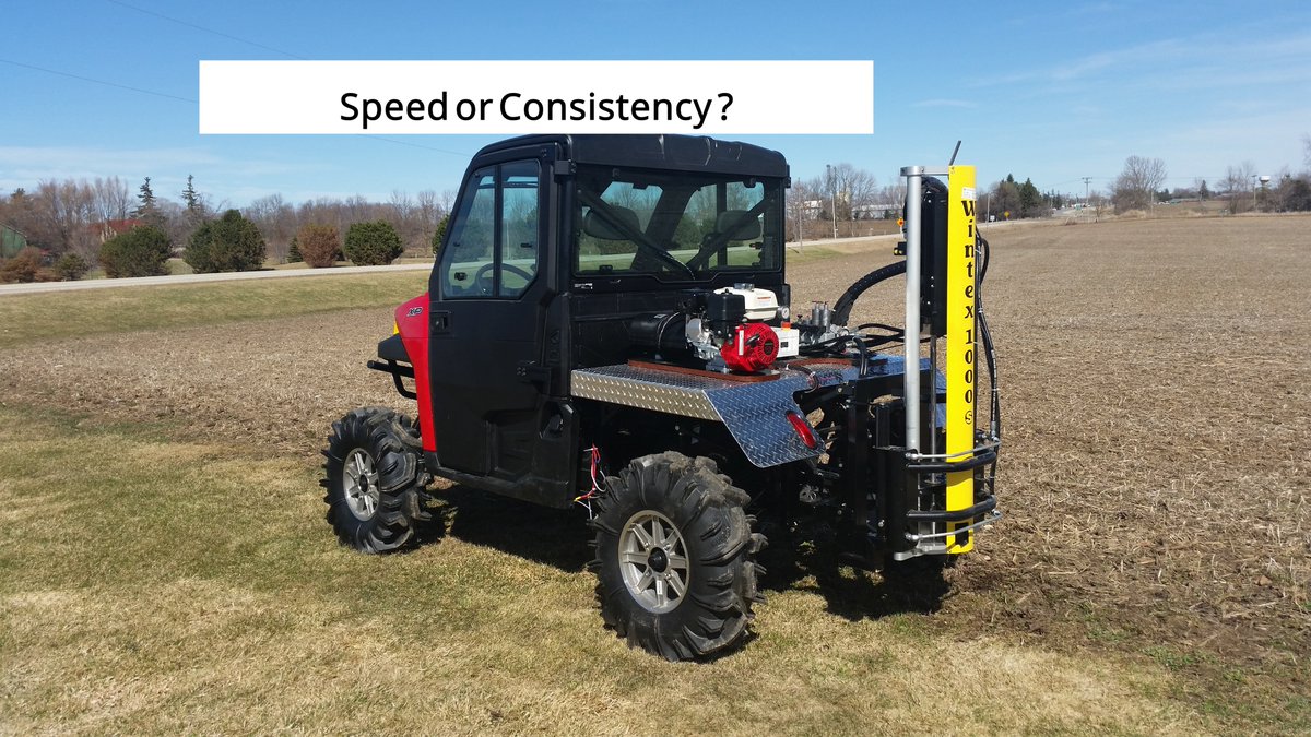 Speed vs. consistency in soil sampling—what’s non-negotiable? 🌱
Cover acres fast and accept some variability?
Or slow it down because inconsistent depth = bad VR prescriptions?
Can you balance both, or do you have to choose?