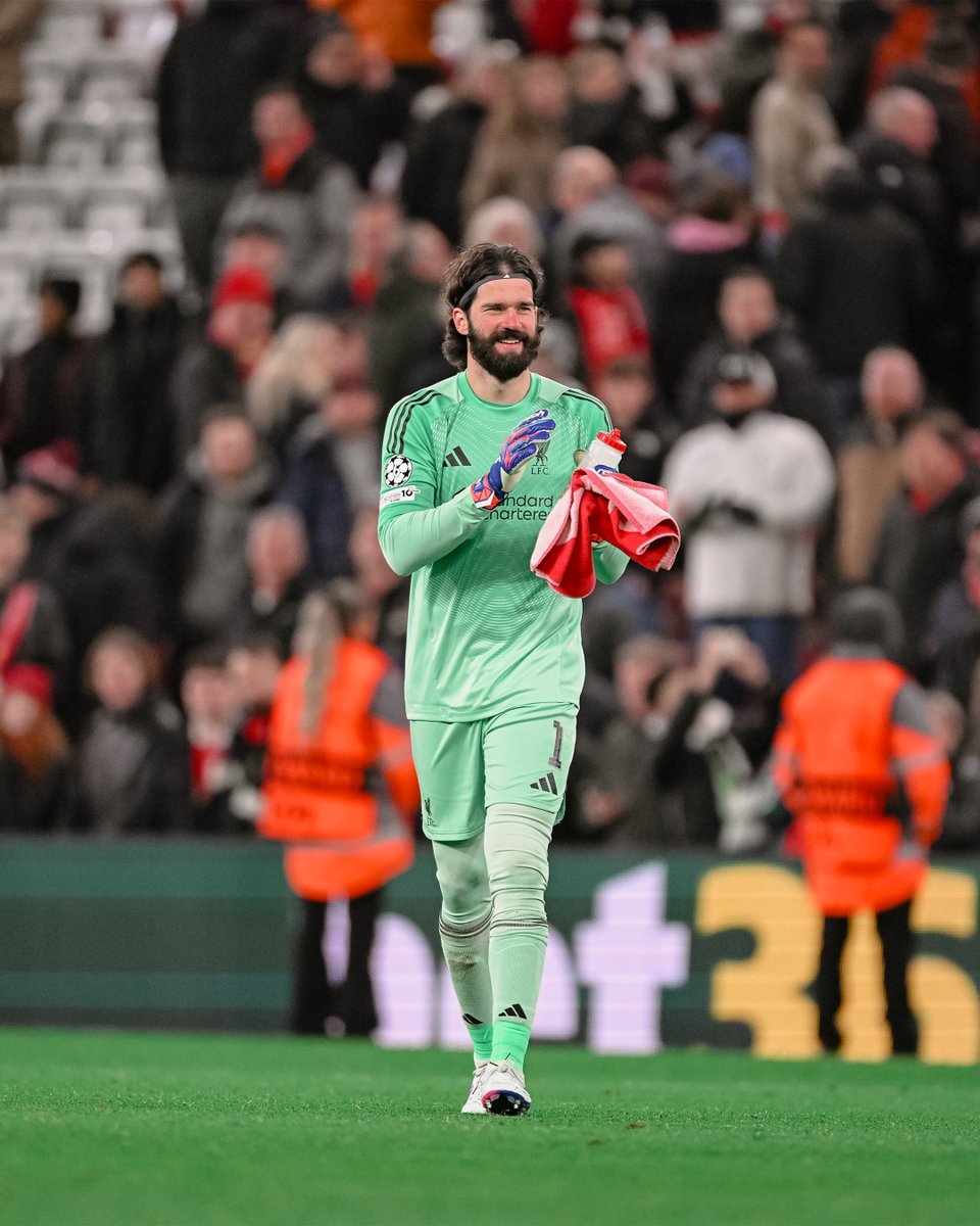 LFC's tweet photo. Thank you for your support throughout the league phase, Reds ❤️ https://t.co/fbrYL3NYFC