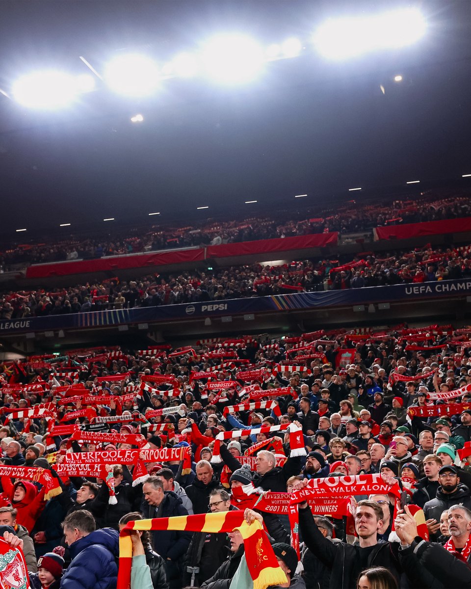 Thank you for your support throughout the league phase, Reds ❤️