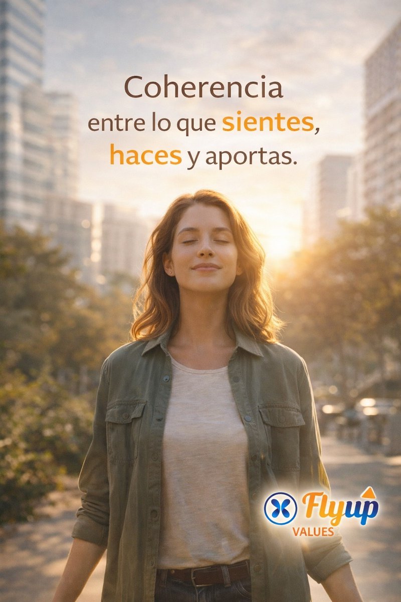 FlyUpValues's tweet photo. 🌱 Coherencia entre lo que sientes, haces y aportas

FlyUp activa una pregunta esencial:
¿estoy viviendo alineado con mis valores?
Cuando emoción, acción y contribución caminan juntas,
nace una forma más humana de vivir y trabajar.

Eso es sostenibilidad emocional.
#FlyUp #Coherencia #Valores #Bienestar