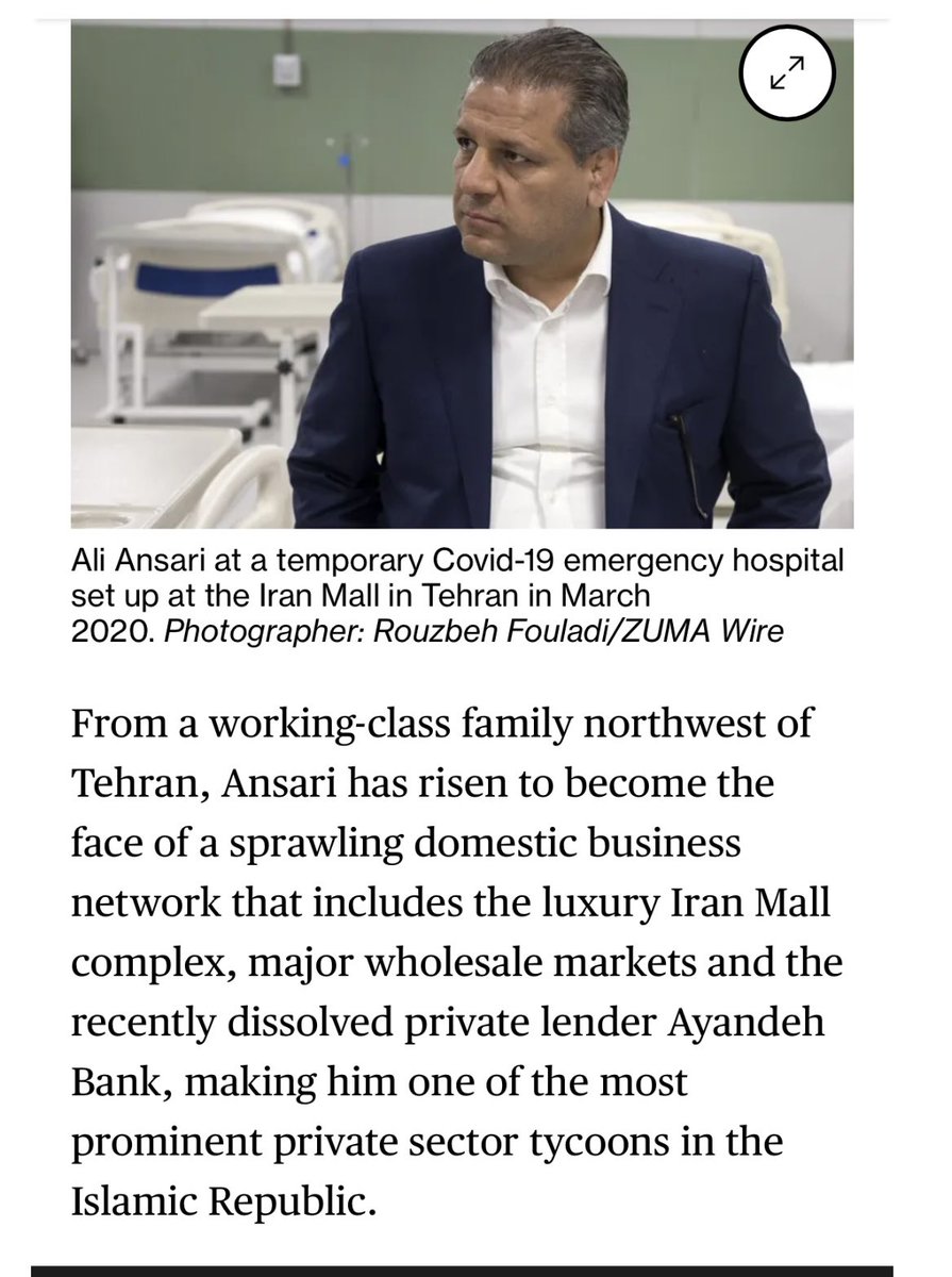 ksadjadpour's tweet image. Ayatollah Khamenei’s son Mojtaba, age 56, has used a middle-man (Ali Ansari) to build a $138m financial empire in the West, including “Persian Gulf shipping, Swiss bank accounts, and British luxury property.” Deep investigative report by @BenBartenstein bloomberg.com/news/features/…