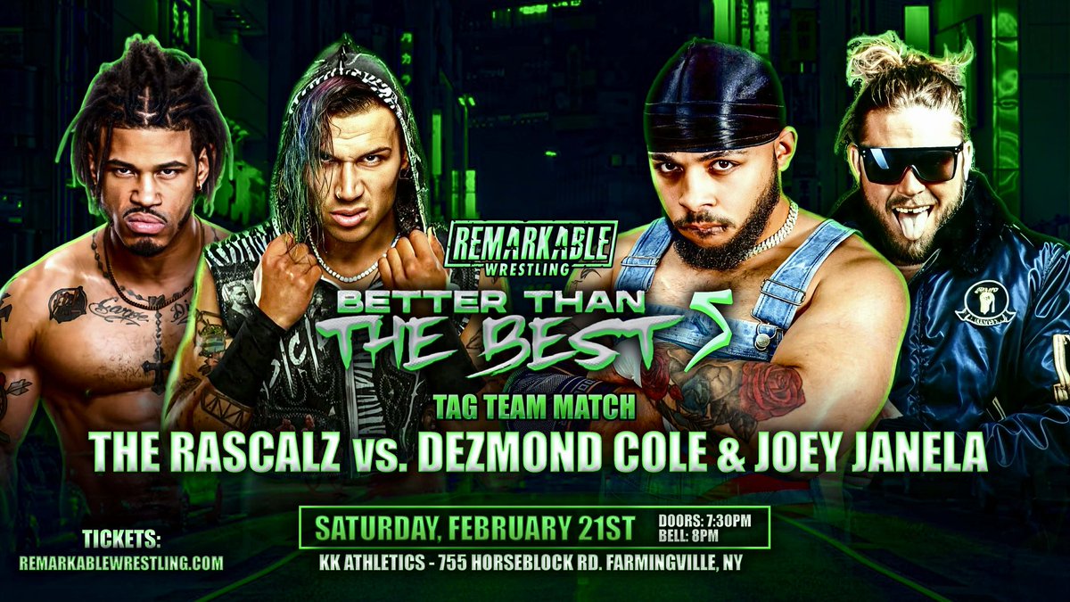 REMARKABLE WRESTLING tweet media