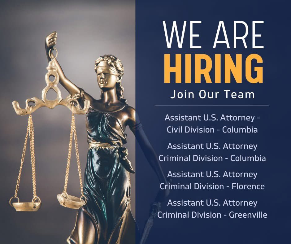 U.S. Attorney SC tweet media