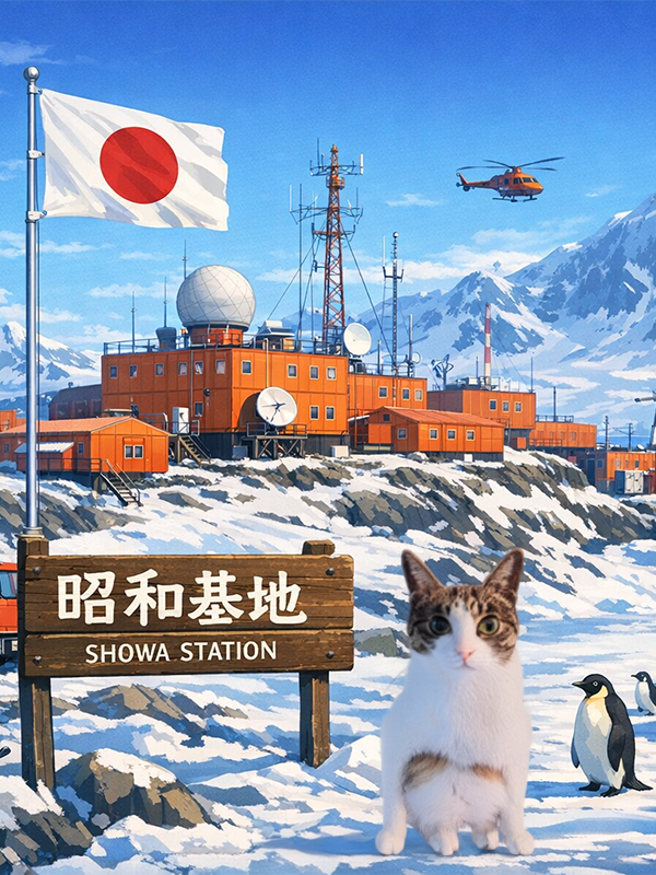 昭和基地開設記念日 / #南極の日1957年（昭和32年）1月29日 南極に日本