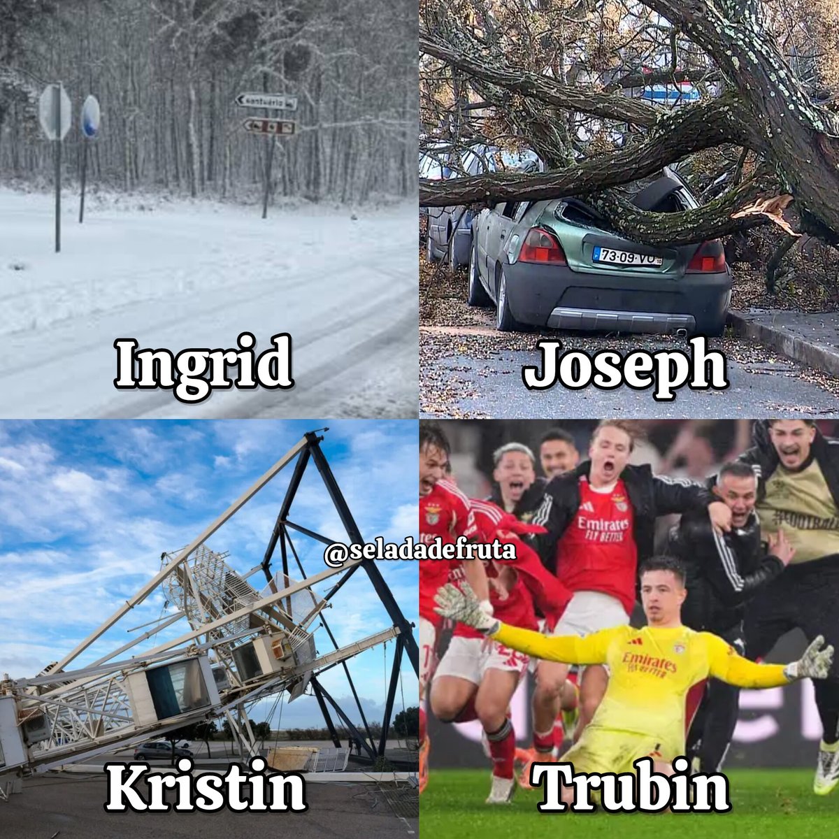 seladadefruta's tweet image. Tempestade Trubin. 🌪🌩