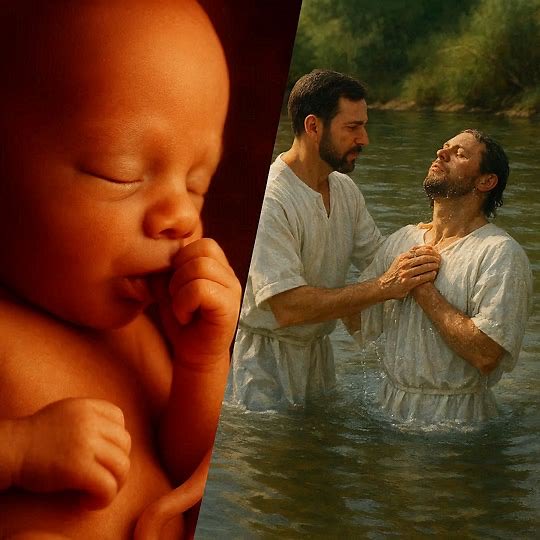 Moses 6:59-60

“The first birth takes place when spirits pass from their pre-existent first estate into mortality.

The second birth or birth ‘into the kingdom of heaven’ takes place when mortal men are born again and become alive to the things of the Spirit and of righteousness.