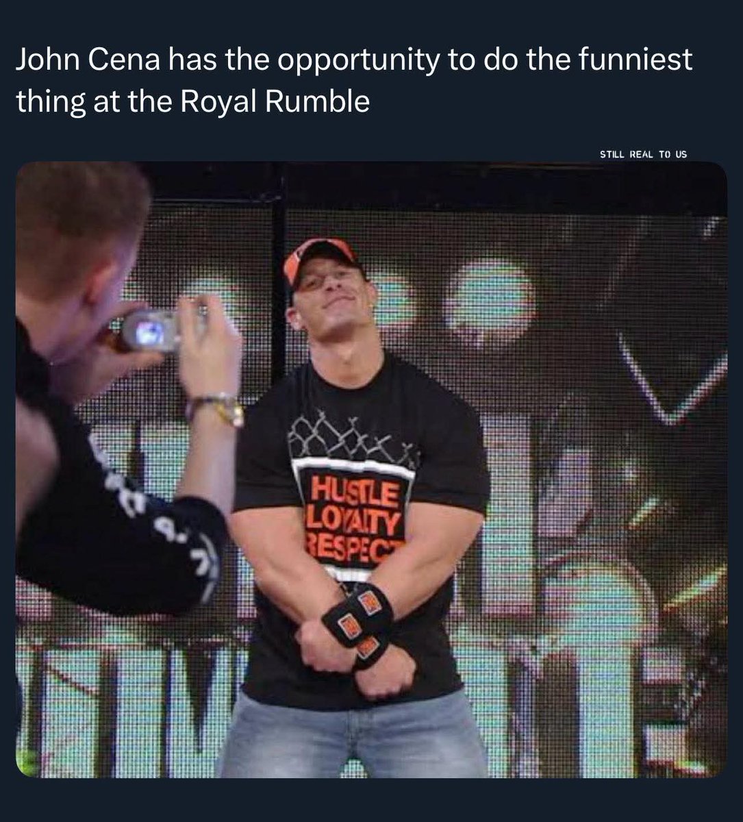 Joe612MN's tweet photo. #JohnCena #WWE #RoyalRumble2026 https://t.co/yC3JIZhsfl