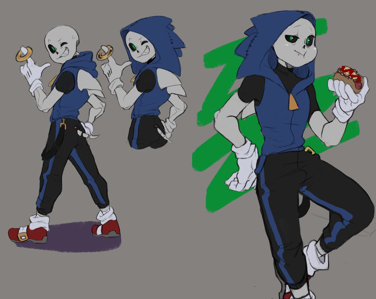 Sans …sonic? Que? Como?, sshhh no pregunté demás, solo disfruten jajsjsjsjs
#sans #undertaleAU #myart