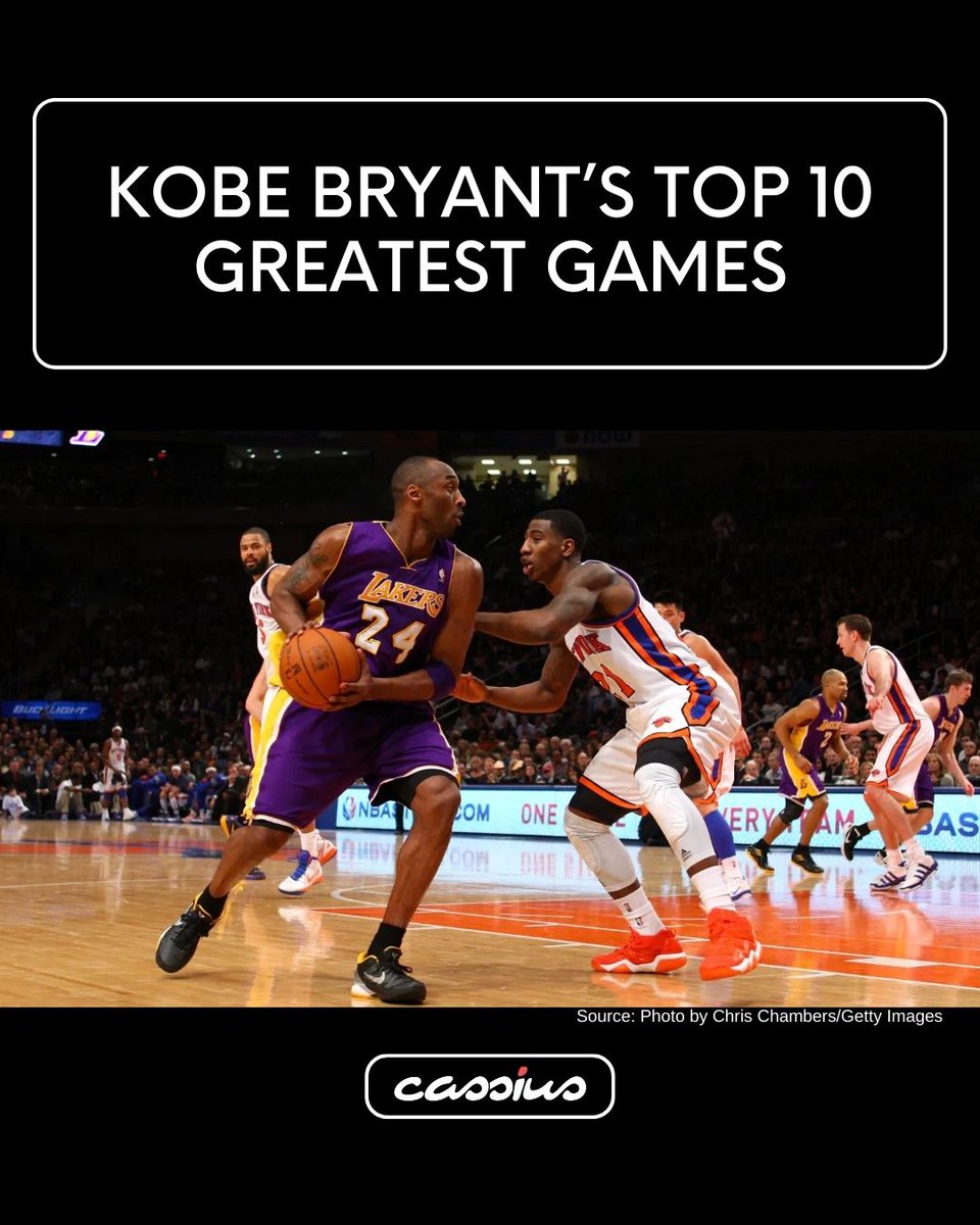 CassiusLife_'s tweet photo. Take a trip down memory lane and check out some of the most astonishing moments from the Black Mamba's legendary career!

More on #CassiusLife.com —> https://t.co/uXmZrUOUzd https://t.co/KVdk1xq3Ci