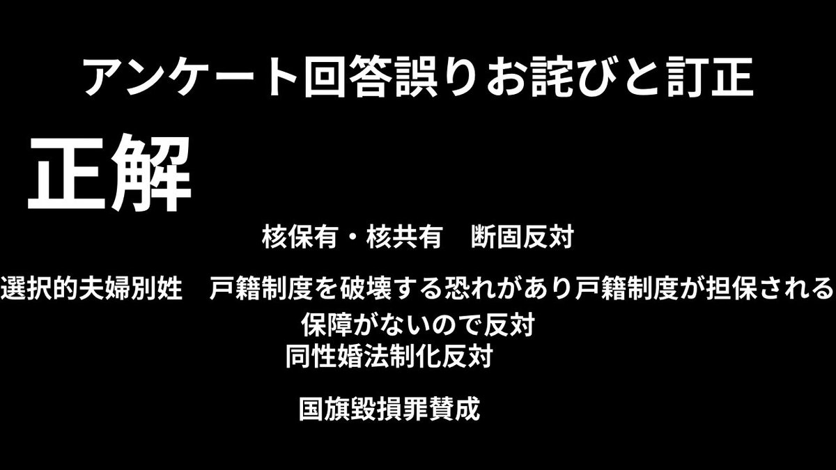 kharaguchi's tweet photo. 令和8年1月29日

今日のミッション
①ゆうこく連合と減税日本の公約と共通目標。
新しい党議拘束との関係などを正しく理解して拡散する。

②原口一博アンケートの誤りのお詫びと訂正について情報をシェアする。
添付の写真

③ゆうこく連合第51会衆議院議員総選挙における国民との約束

以下、2026年1月29日verを共に学習して拡散する。

④消費税が何故、日本弱体化装置であり労働者虐めの賃金抑制・労働不安定化税である証拠を皆で共有する。

添付の写真

ゆうこく連合第51回衆議院議員総選挙における主な公約、国民との約束　日本という国家を経営する視点

日本独立
【核廃絶と平和創造】
反グローバリズムの旗を掲げ、真の独立国にふさわしい施策を展開します。特に外交安全保障政策については、FMS、日米地位協定改定も含め全面的に見直します。日米同盟も新しく深化させます。
核廃絶の先頭に立ち 北東アジア非核兵器地帯条約の締結を目指します。教育、人間の安全保障を通して平和を創造します。

日本再興
【公益資本主義に基づく経済と暮らしの建て直し】
消費税は廃止一択。責任ある積極財政と政府系ファンド、ブロックチェーン活用で生産性を向上させます。大規模・独占、集中・搾取の貪るマネーを排除し、公益資本主義に基づく育むマネーを創出。エネルギーの安定供給と成長分野への重点投資を通して日本の成長を取り戻します。

【全ての制度の基は、人権　国民主権者が主役の改革】
令和8年1月29日ver
特命チーム「国会Gメン」（日本版DOGE）を創設し、不正や税金の私物化を許しません。一括交付金の復活など地域主権改革を進めます。
国民の知る権利を保障、言論の砦を作り報道の自由、言論の自由を守ります。
戦争、暴力、抑圧、差別を無くすための教育の実践に力を入れます。立場の弱い人々をより強く守ることができる明るく温かい社会を作ります。

日本救世
命と安全　
新型コロナワクチンと呼んでいる遺伝子製剤の接種を直ちに中止し、被害の実態解明と救済に乗り出します。
宣言なき移民政策に反対し内なる侵略を止めます。
種子法、種苗法を復活させ戸別所得補償で食の安全保障を確立します。農薬、化学物質などに晒されている危機的現状を変え国民の健康を守ります。
医療についてもICTを使ったかかりつけ医制度を導入し過剰医療、医療過誤を改めます。
合理的配慮が徹底するように難病障害者基本法を改正します。新しい公共税制を拡充、自衛官・警察官など防衛、治安に関わる職員の給与、待遇改善を行います。
広くあまねく等しく。郵政民営化などで破壊された日本の基盤を復活させ財投なども復活させますり

教育の再興（協働学習のブラットホーム・運動体としてのゆうこく連合の役割）
教育を支える資源の倍増を目指します。芸術文化基本法、教育関連法令を改正し子どもたちに豊かで多様な選択肢を提供、「未来の学校・協働教育」を通して互いが互いを尊重し合う問題解決型の教育に改めます。独立行政法人については再国営化を検討します。

我々、ゆうこく連合は、日々の学びを通した国民参加の新しいブラットホームです。
日本の歴史、文化、伝統の学びと積極的保護を実践する運動体でもあります。
衆知を集め様々な挑戦を応援します。
立憲主義、国民主権、基本的人権、平和主義を断固守り抜きます。