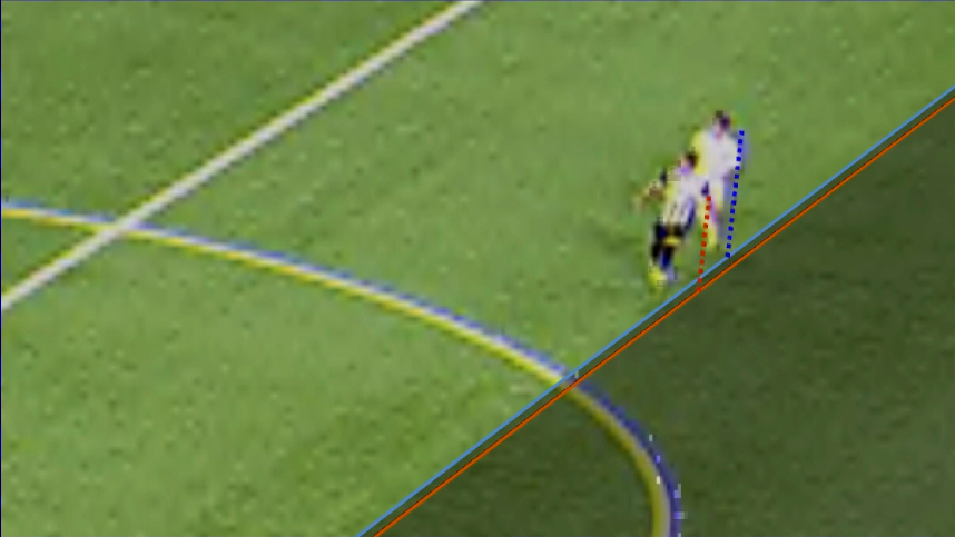 _papoboleiros's tweet photo. Após checagem do VAR, o árbitro anulou o gol do Atlético. Confira as linhas: https://t.co/aJKYoVPOq5
