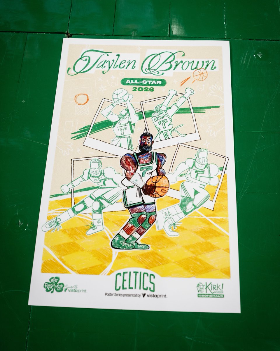 Our five-time All-Star ⭐️⭐️⭐️⭐️⭐️
Thank you @Vistaprint for tonight's posters