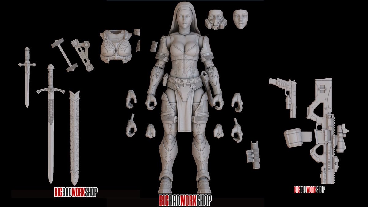 OakhurstStudios's tweet image. Big Bad Workshop and Monster Force 

THe Order render…