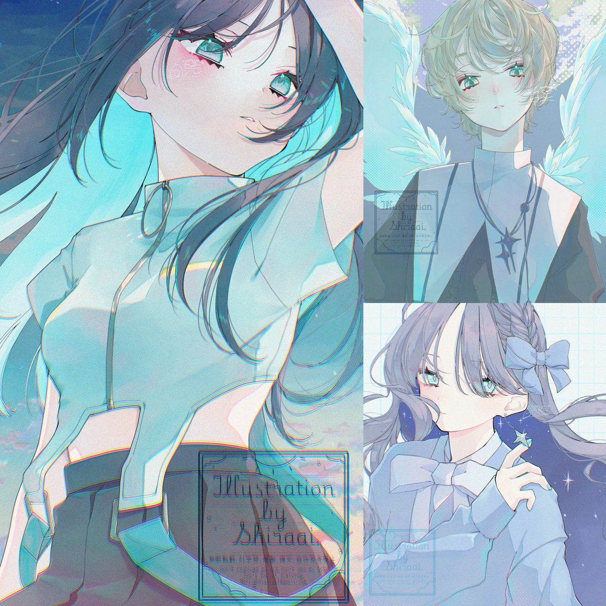 【ほぼ1月まとめ】
新しい年になって、新しい白藍゜が始動しました。
本物のあたしです。やりたいことがたくさんあります。
今年も１２ヶ月、365日観測し続けてください。
#イラスト