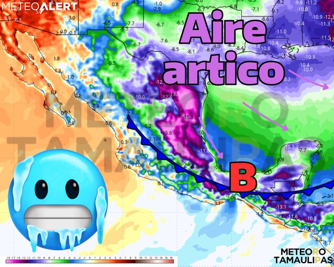 NUEVA MASA DE AIRE ÁRTICO
Una masa de aire polar llegara el fin de semana a Florida, pero también podría descender las temperaturas drásticamente sobre el país el lunes próximo
Pico Duarte, Alto Bandera y Valle Nuevo, espero con temperaturas extremadamente baja el