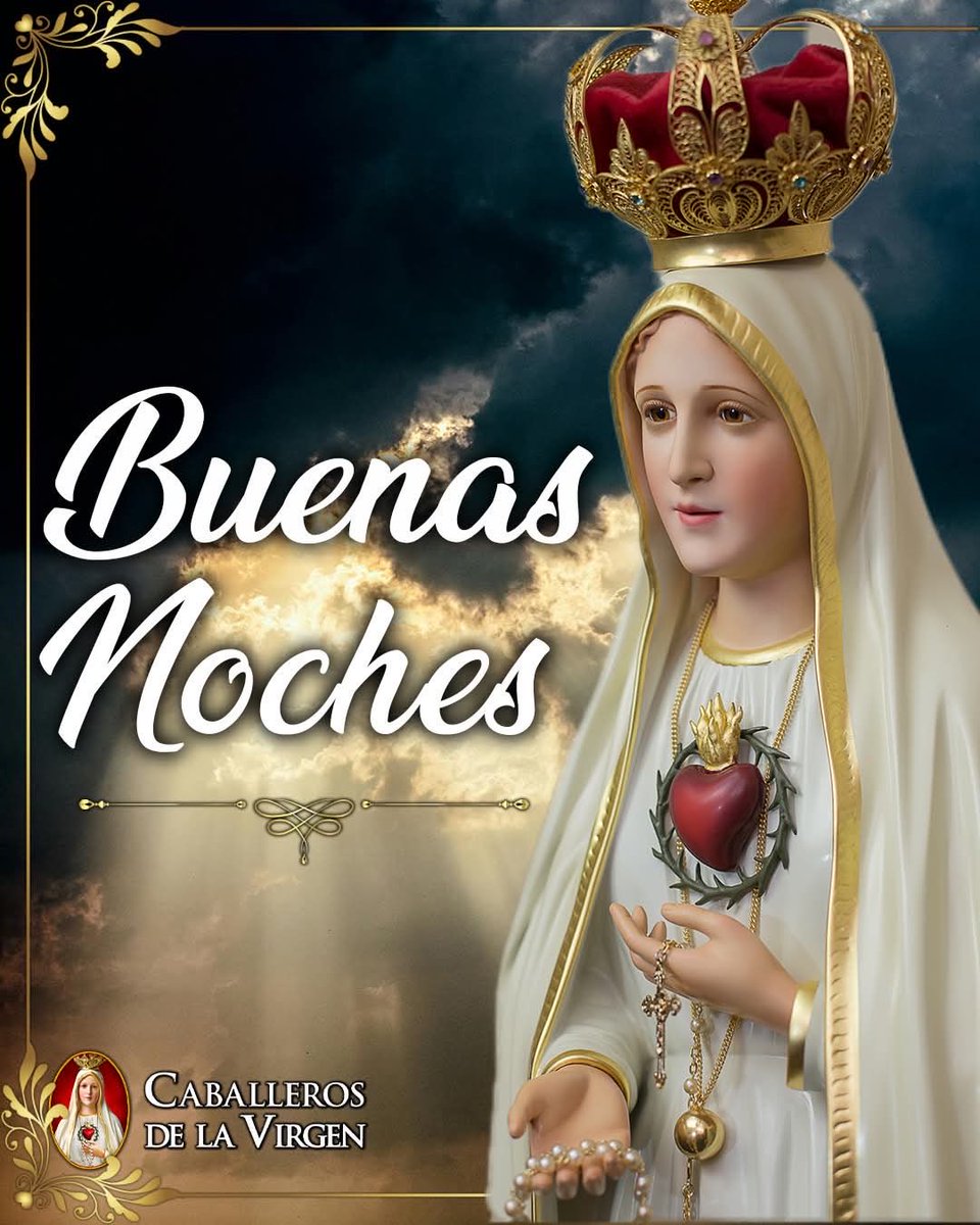 Buenas noches 

Que descanses bajo la mirada amorosa de Dios, con el alma serena y el corazón lleno de esperanza. 🌙