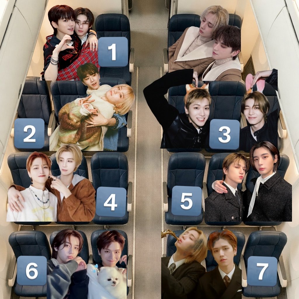 hedoringst's tweet image. 비행기 좌석 고르기 
잏링 ver