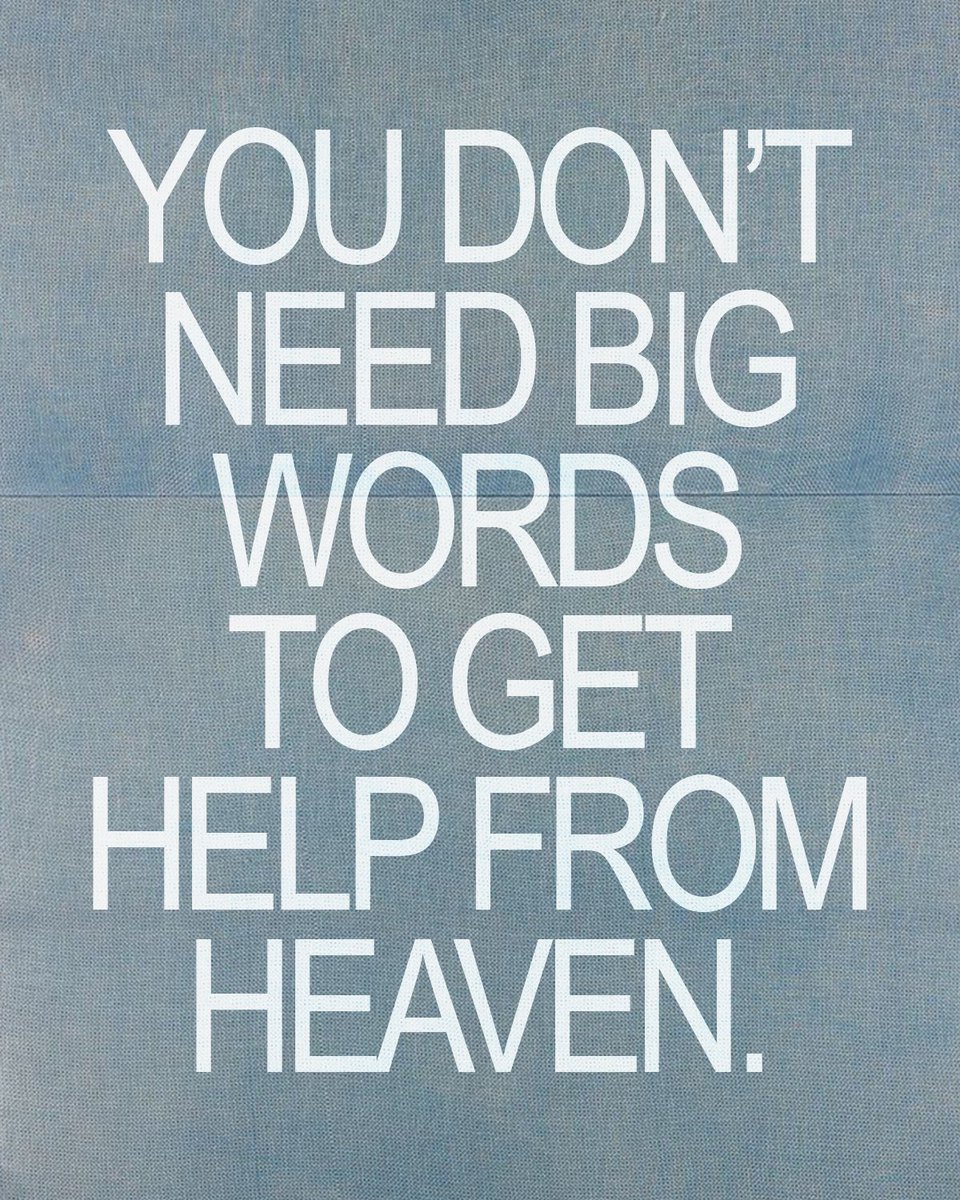 God is not counting your words; He’s weighing your faith. #PowerOfShortPrayers