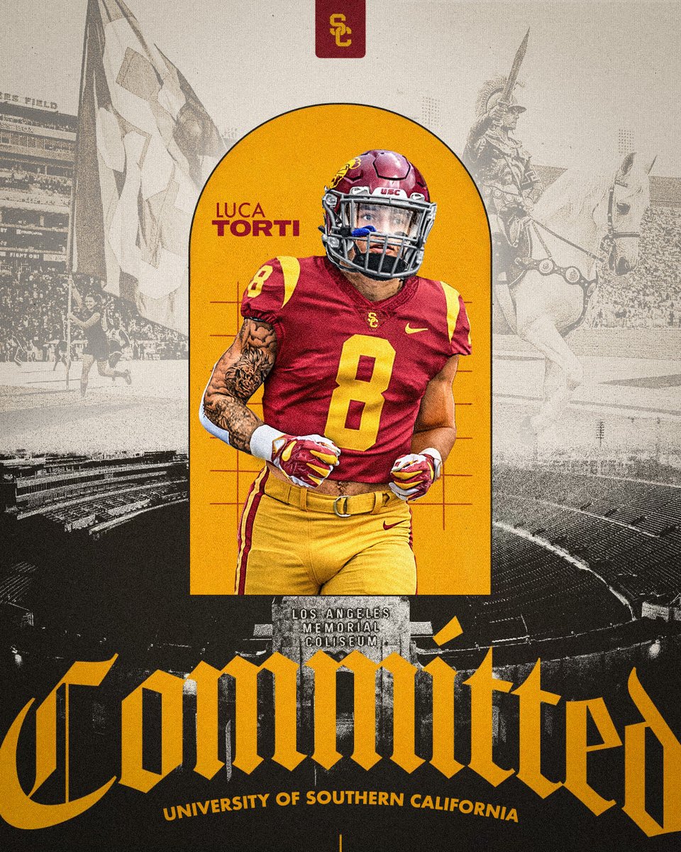 I’m beyond blessed and truly grateful to commit to USC. Words can’t describe how appreciative I am for the people around me who pour into me, both as a man of faith and as an athlete. God is so good, and I’m incredibly excited for this next chapter. Fight on ✌️