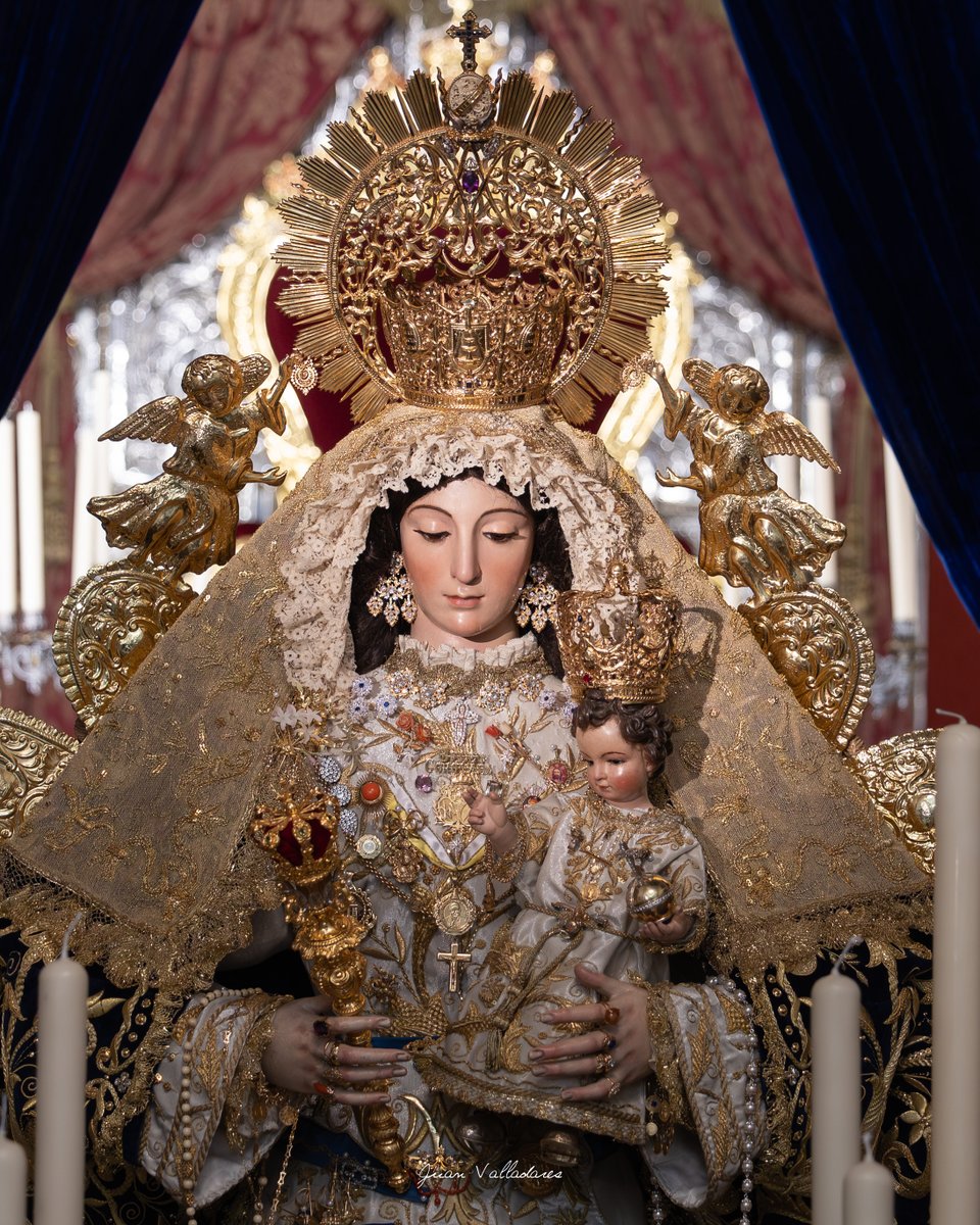 Hdaddebelen's tweet photo. que la Hermandad instala en el presbiterio de la Ermita de Belén para la celebración de la Solemne Novena Gloriosa en su honor, que dará comienzo D.M. el viernes 30 de enero a las 19:00h.
El altar se encuentra a falta del exorno floral. https://t.co/AV0YR7TyV7