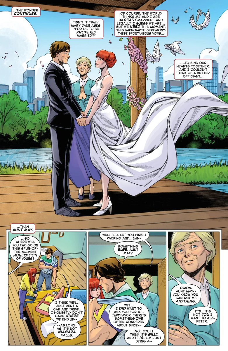 nyc_johnson's tweet image. Ya know, checking out the #Spiderman94comic? This does put a smile on my face... Like the #Spidermanwedding.. #Aspromised. youtube.com/watch?v=HKqJ5f…. The #Truespiderman.