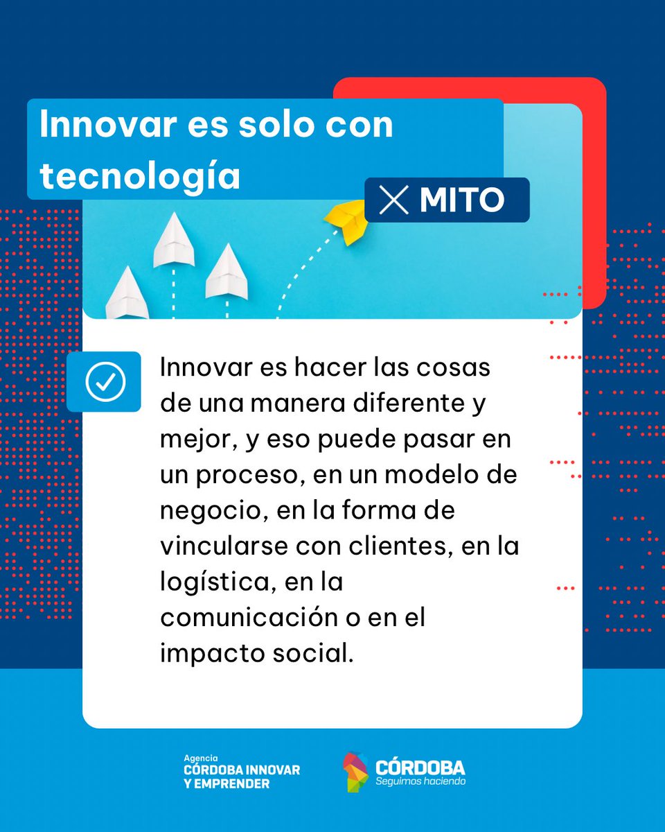 Agencia Córdoba Innovar y Emprender tweet media