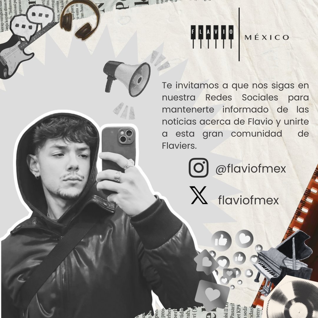 📢 | ¡Flaviers, sigamos haciendo que crezca esta gran comunidad de Flavio México!

Siganos en nuestras redes sociales.