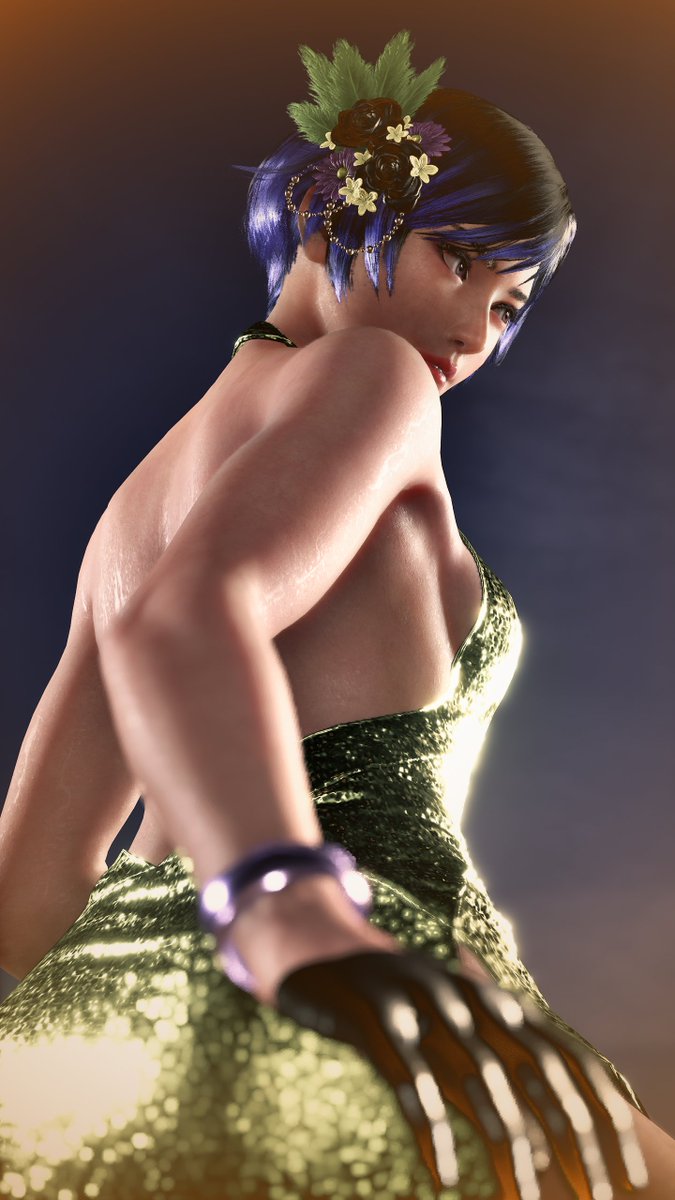 She looks incredible in this dress #ReinaMishima #Tekken8PhotoMode