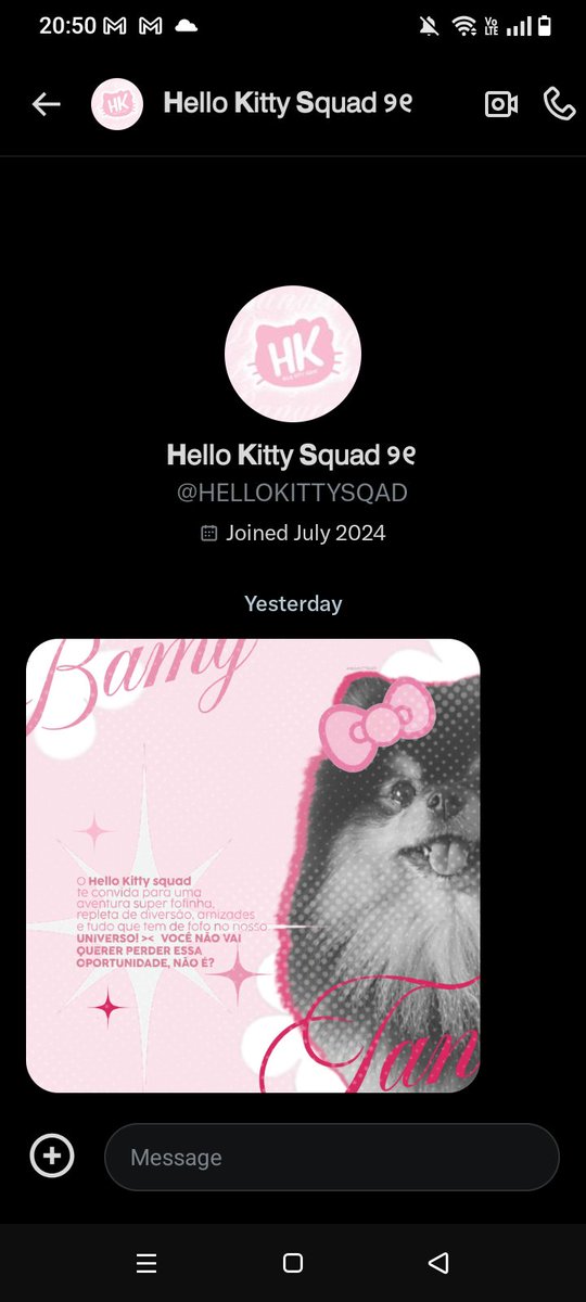 admnuvem's tweet photo. QUE GRACINHA O SQUAD MAIS FOFO DESSE TWT 🩷🩷 @HELLOKITTYSQAD https://t.co/ZeL2KFz5c2