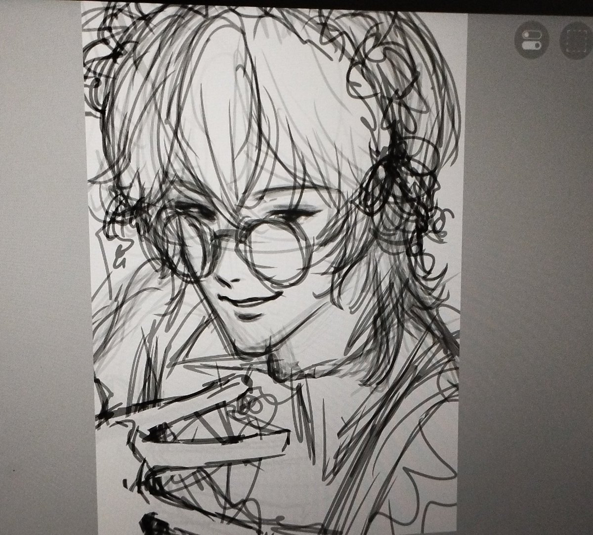 Gin maid dengan pose legendaris