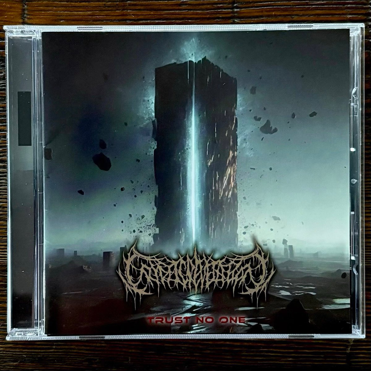 DISABLED CD デスメタル！ きのう聴いたCD Cryptic Revelation「Trust No One」2025 大阪