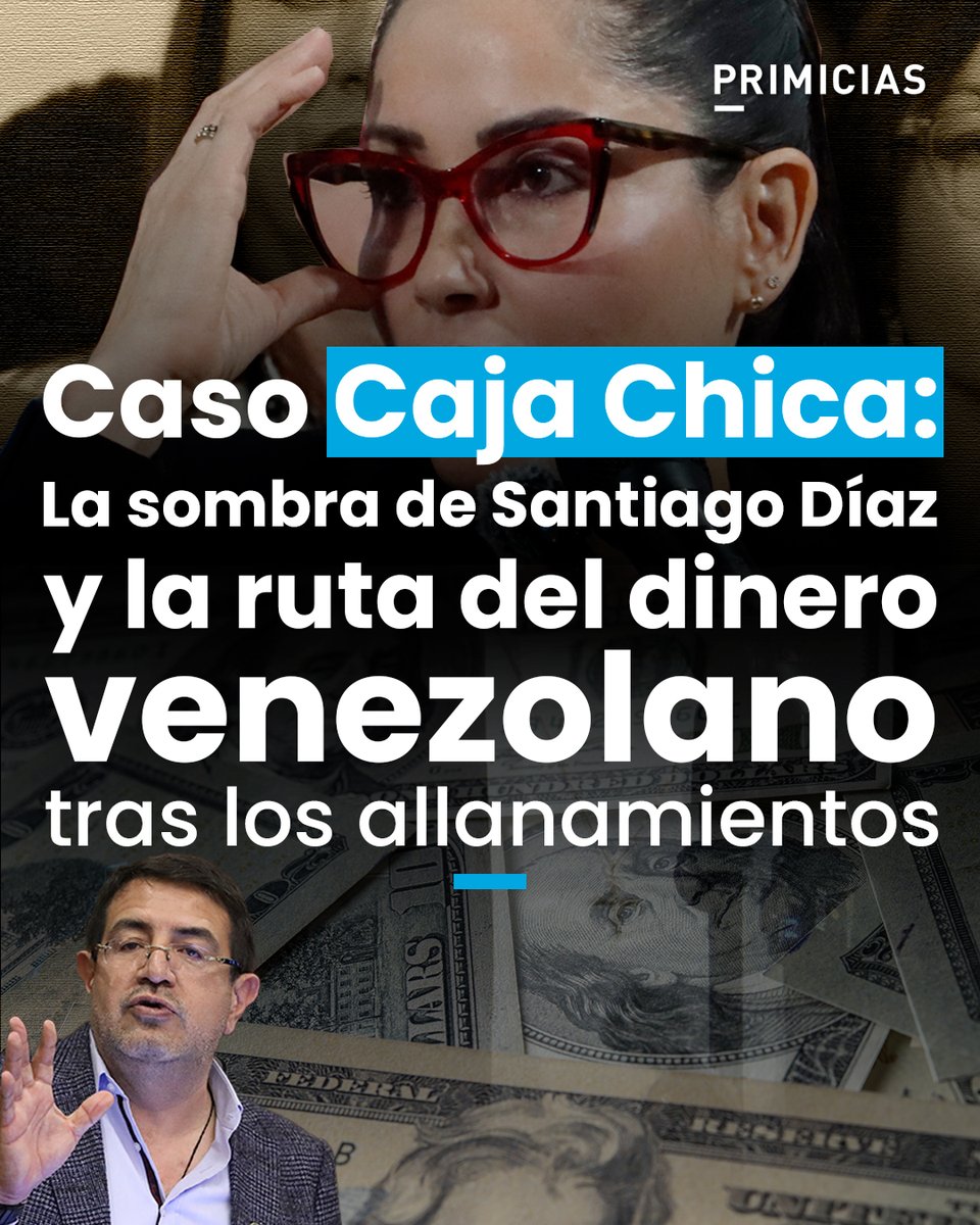 La Fiscalía investiga el presunto ingreso de fondos ilícitos desde Venezuela para la campaña presidencial de 2023. Santiago Díaz Asque, exjefe de campaña del binomio González-Arauz, se perfila como la pieza clave que podría haber destapado el esquema financiero de la cúpula