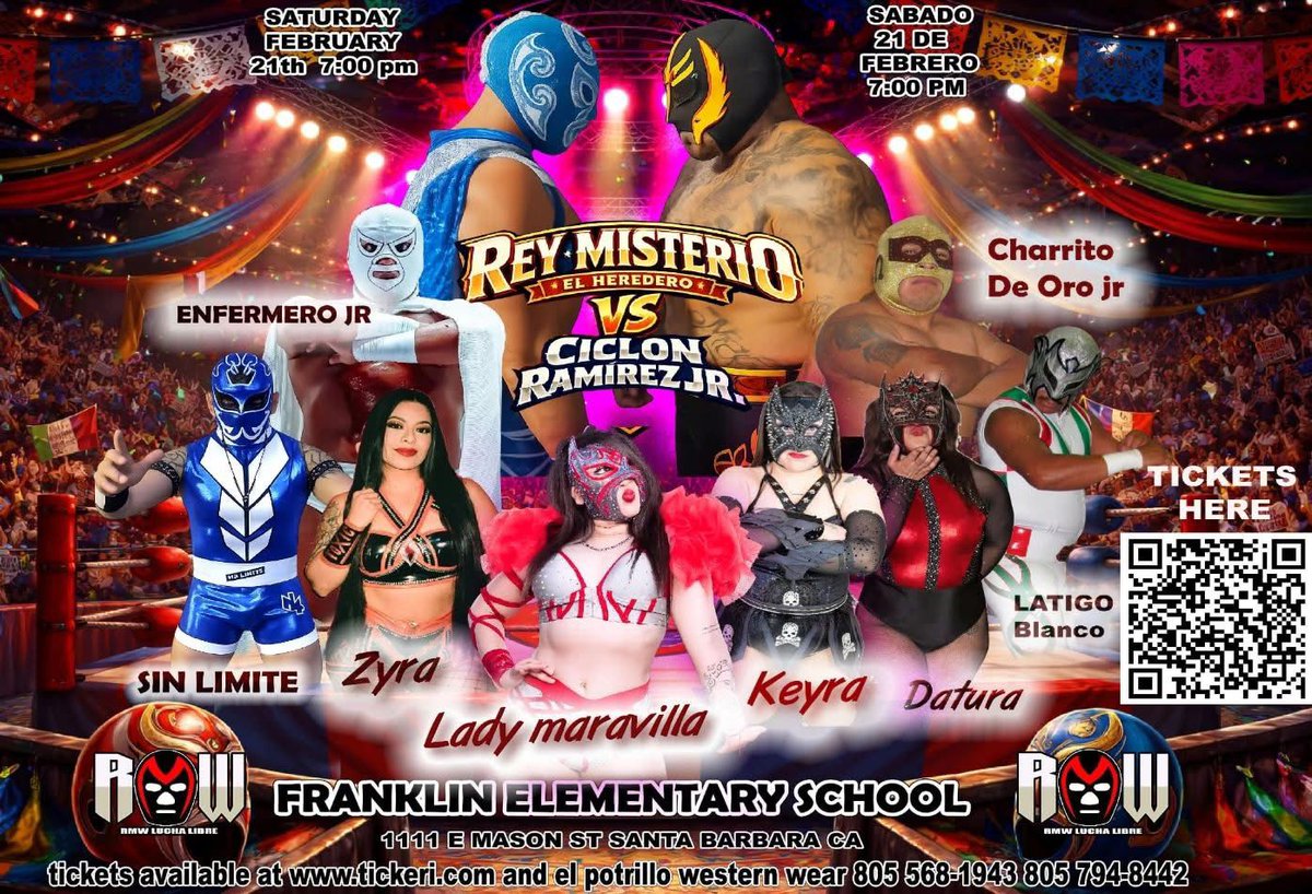 RMW Lucha Libre tweet media