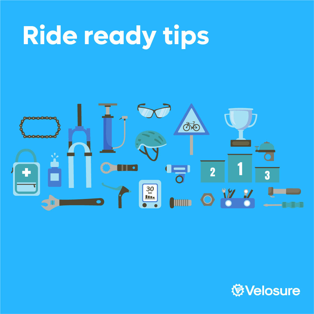 Ride Ready Tips:
Before every ride, check:
• Brakes
• Tyre pressure
• Lights &amp; reflectors
A simple M-check keeps you safer on the road.
Stay safe out there!
#CycleSafety #RideSmart