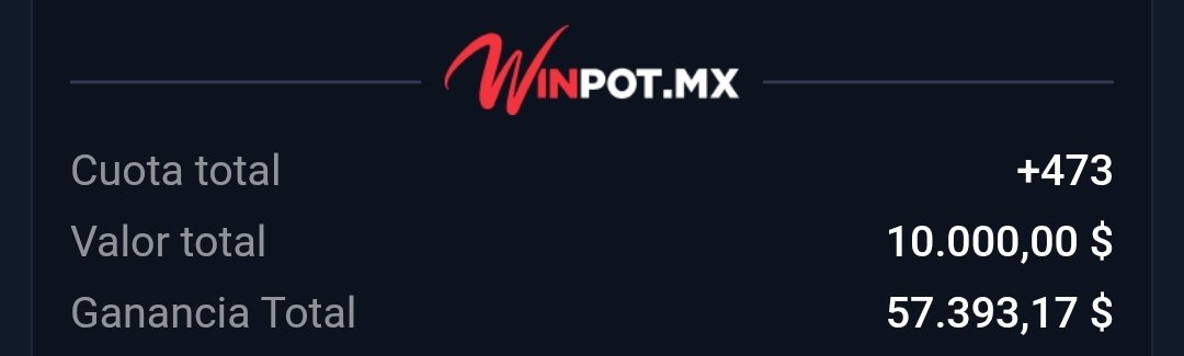 ChapitoApuestas's tweet photo. 🚨 | PARLAY SABROSÓN 💣🔥

Les compartiré este Parlay Sabrosón ÚNICAMENTE a los Chingones que Comenten 🗨 y den 🔄❤️ !!

¿Jalan? ❤️ https://t.co/YsjTqZP3YF
