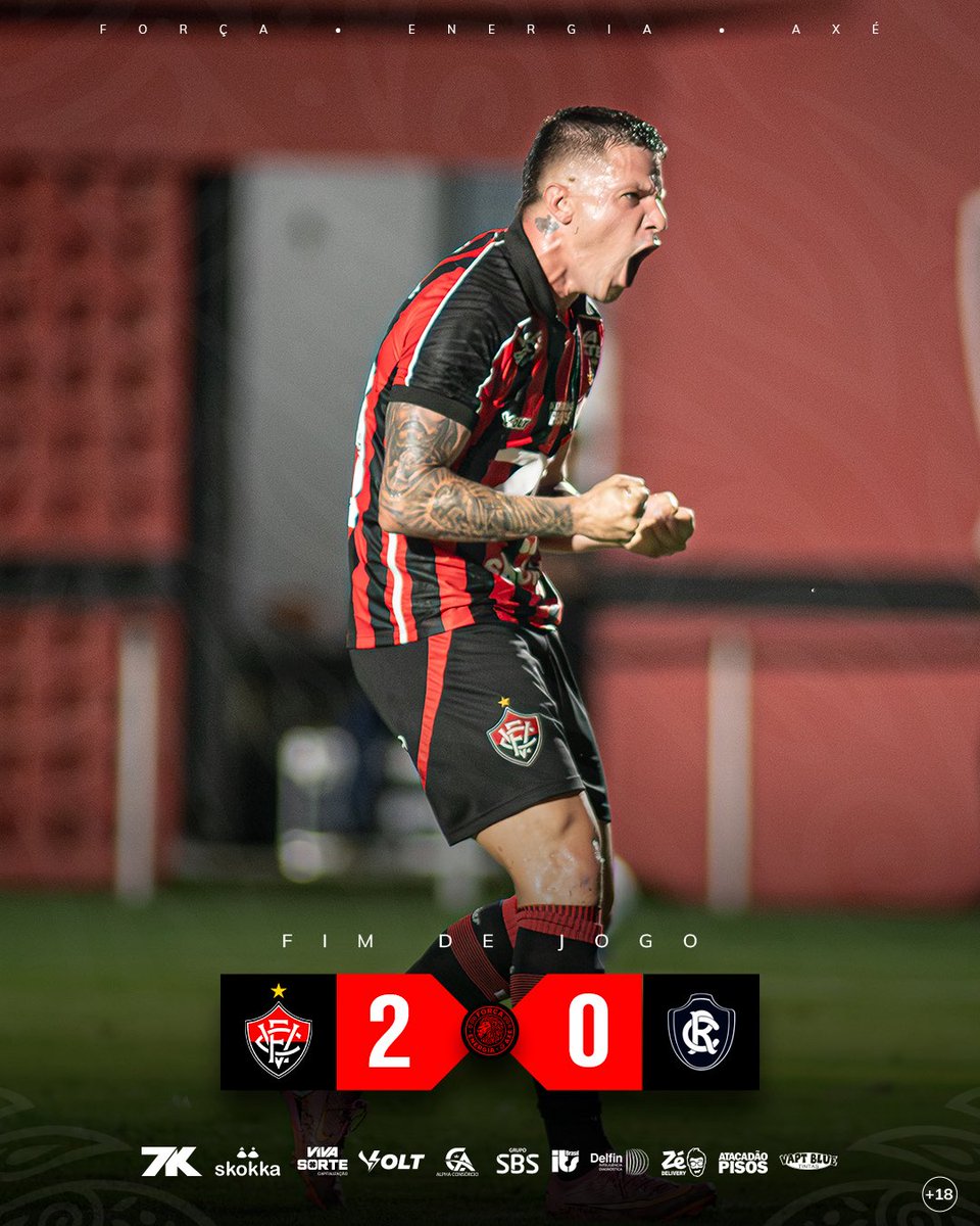 ECVitoria's tweet image. VITÓRIA DO VITÓRIIIAAAAAA! 🦁

Com gols de Renato Kayzer e Baralhas na segunda etapa, o Leão venceu a equipe do Remo por 2-0 na estreia do Brasileirão.

O Vitória volta a campo no domingo, às 16h, contra o Barcelona, pelo campeonato baiano, fora de casa.

📸 Victor Ferreira | EC…