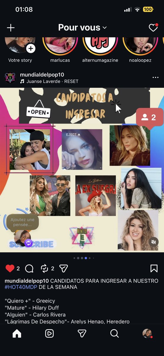 fannycabot02's tweet photo. Go vota por si no te cuida todos Utilice el hashtag #HOT40MDP para votar en los comentarios.
#teamlu
https://t.co/agSiJ0iXsf https://t.co/hu7qAjhmhE