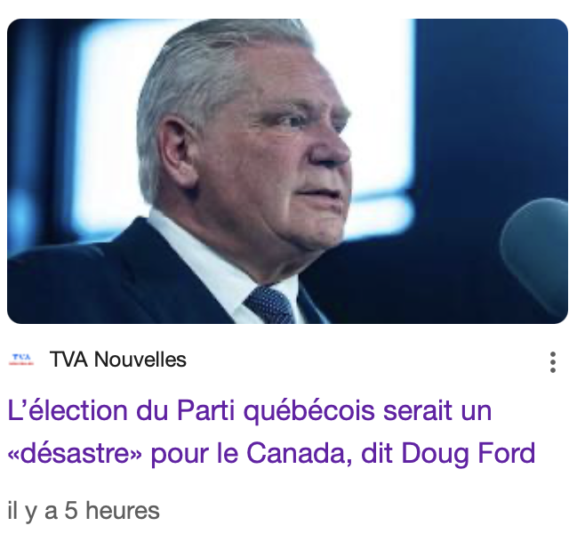 RemiVillemure's tweet photo. Bilan de la semaine de nos fédéralistes :

- Marc Tanguay est sur la panique parce qu'on lui rappelle son histoire.
- Doug Ford est pas chic.
- Charles Milliard associe JF Roberge à la mort.

Demain est un autre jour, mais j'ai un scoop : ils essayeront encore de vous faire peur. https://t.co/nZ7Ym6kGMV