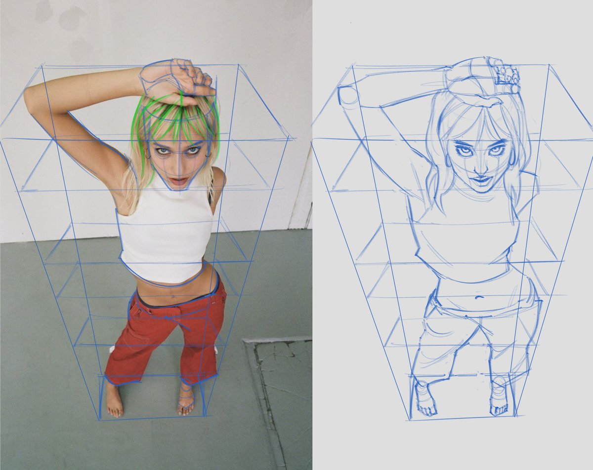 What y 12yo student asked me to teach her today #artwt.