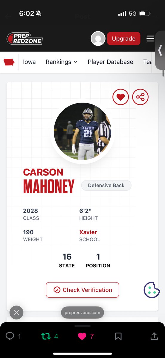 Carson Mahoney | 2028 S/Nickel tweet media