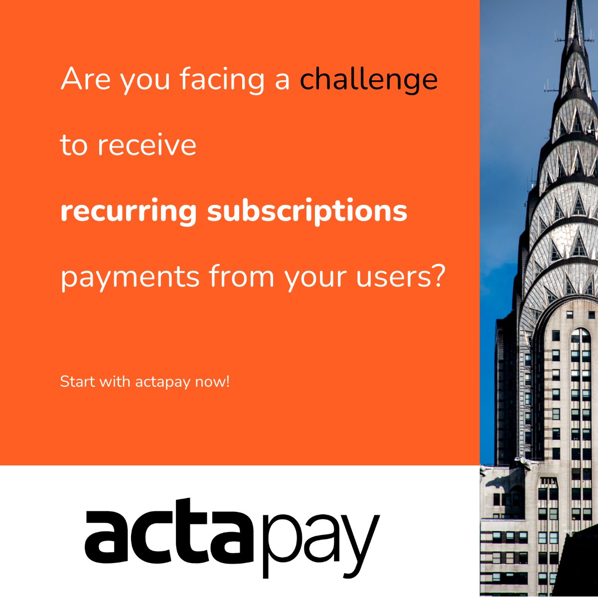Actapay tweet media