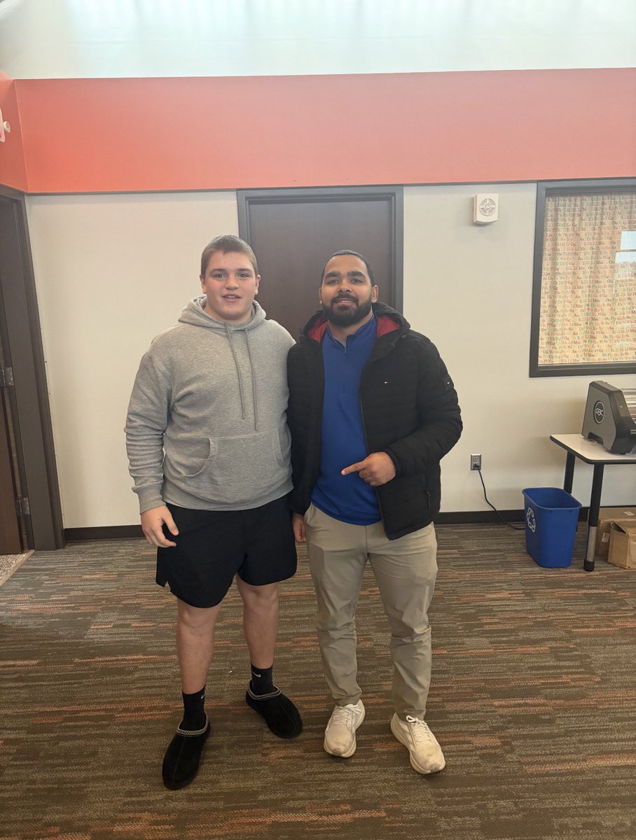 Thank you <a href="/DBCoachJB/">Jacob Brown</a> for coming to school today to talk with me about your program.