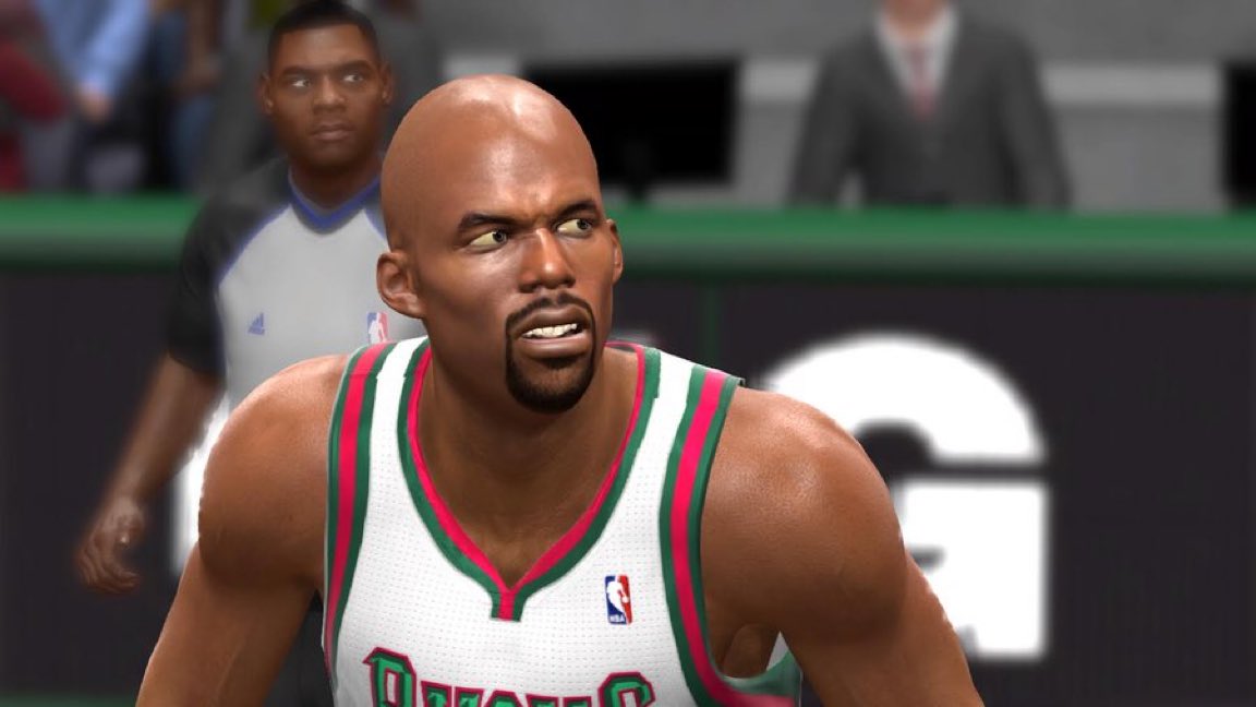 2KIntel's tweet image. Giannis on NBA Live 14