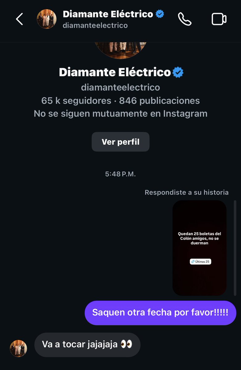 ¿Como es que me responden después de haber comprado ya las entradas en el fondo del auditorio? AHH? <a href="/Diamantelectric/">Diamante Eléctrico</a> 😭😭😭😭
