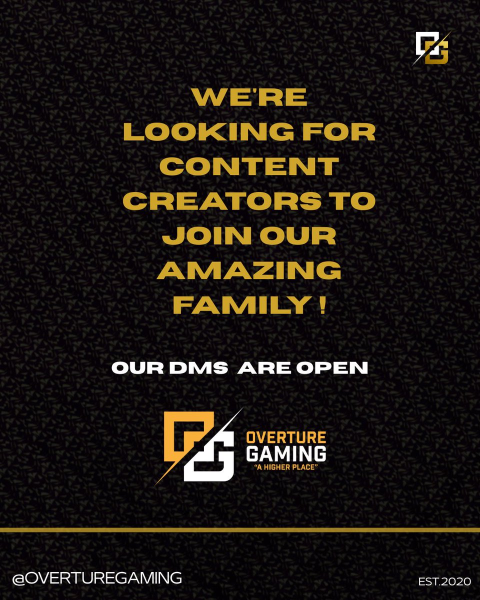 Overture Gaming tweet media