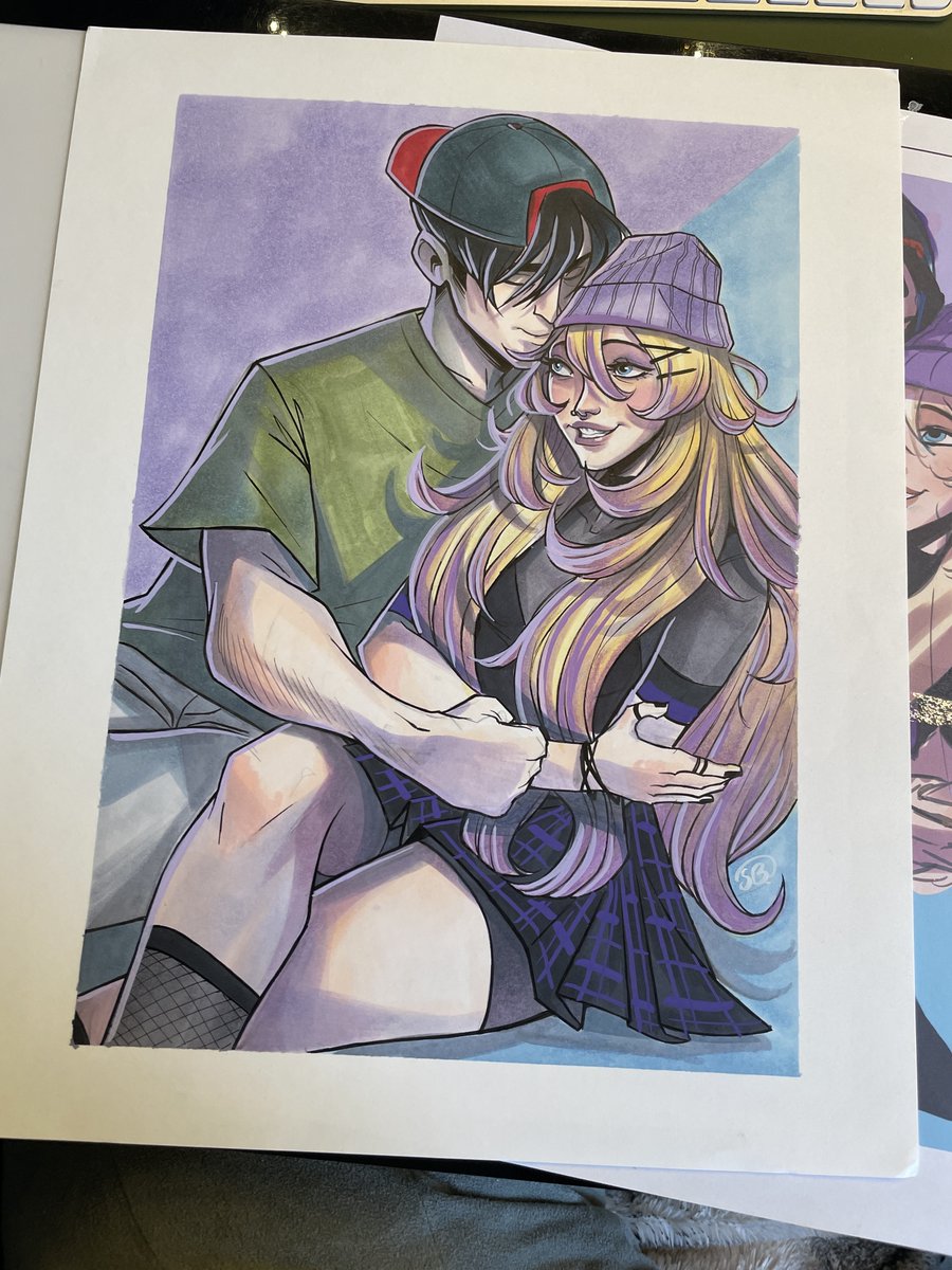 AMARKAREEM2's tweet image. Tim and Stephanie by @Sweeney_Boo  #timsteph